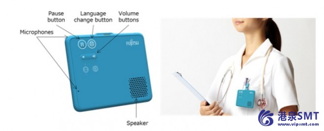 富士通开发世界上第一款可穿戴免提语音翻译装置