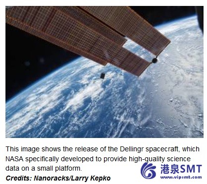 美国宇航局开始得林航天器的设计，提高CubeSat平台的稳健性检验